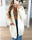 Melissa Mid Length Cardigan - Cream