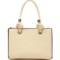 Larissa Small Knot Handle 'The Tote Bag' Design Bag - Lemon
