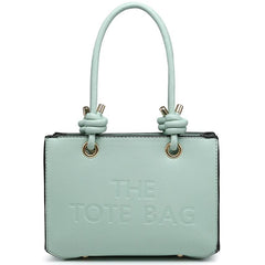 Larissa Small Knot Handle 'The Tote Bag' Design Bag - Mint