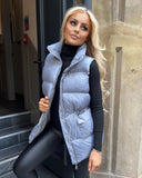 Eva Padded Gilet - Grey