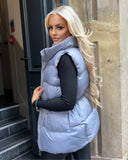 Eva Padded Gilet - Grey