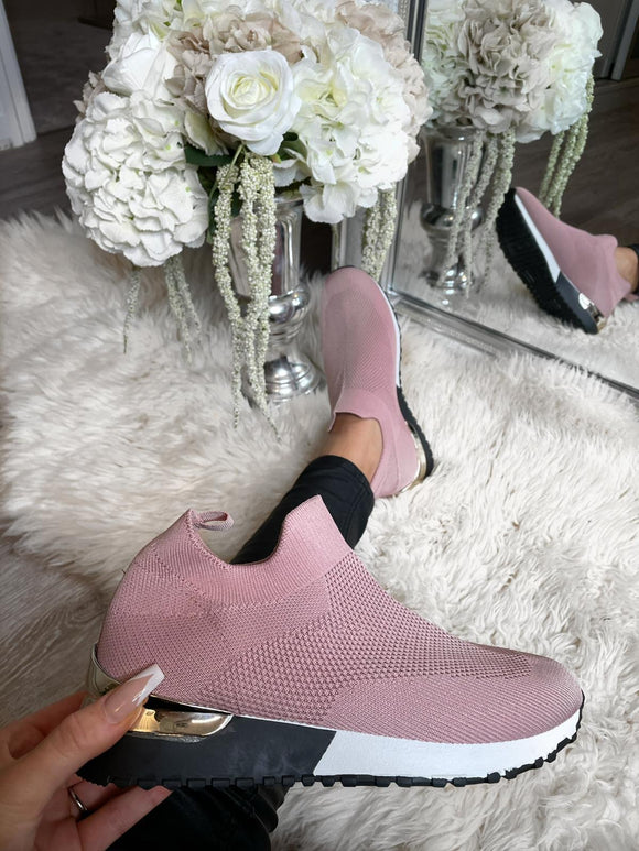 Leonie Sock Trainers - Pink