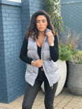 Eva Padded Gilet - Grey